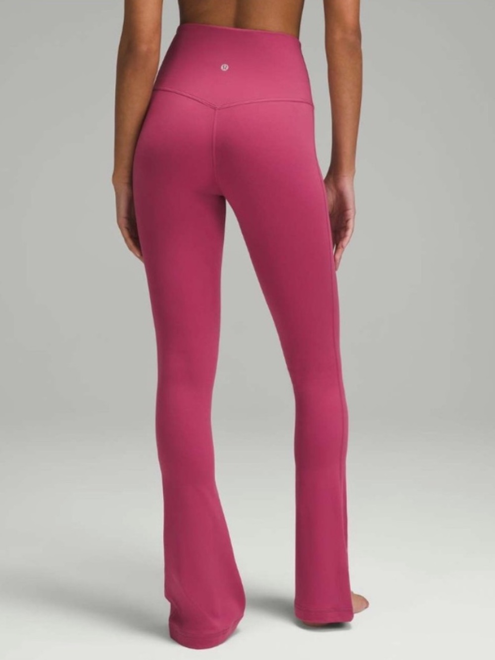 Lululemon Align High-Rise Mini-Flare Pant size 6 in Washed Mauve color